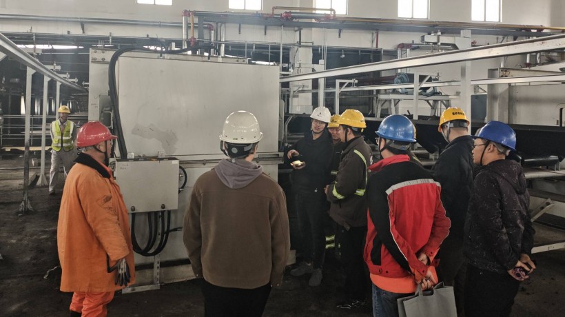 海鼎自动化科技赴九江港开展电子皮带秤专项培训
