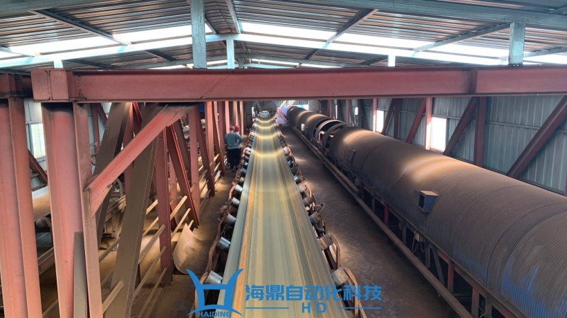 天门工业散料动态计量优选：高精度电子皮带秤厂家海鼎自动化科技