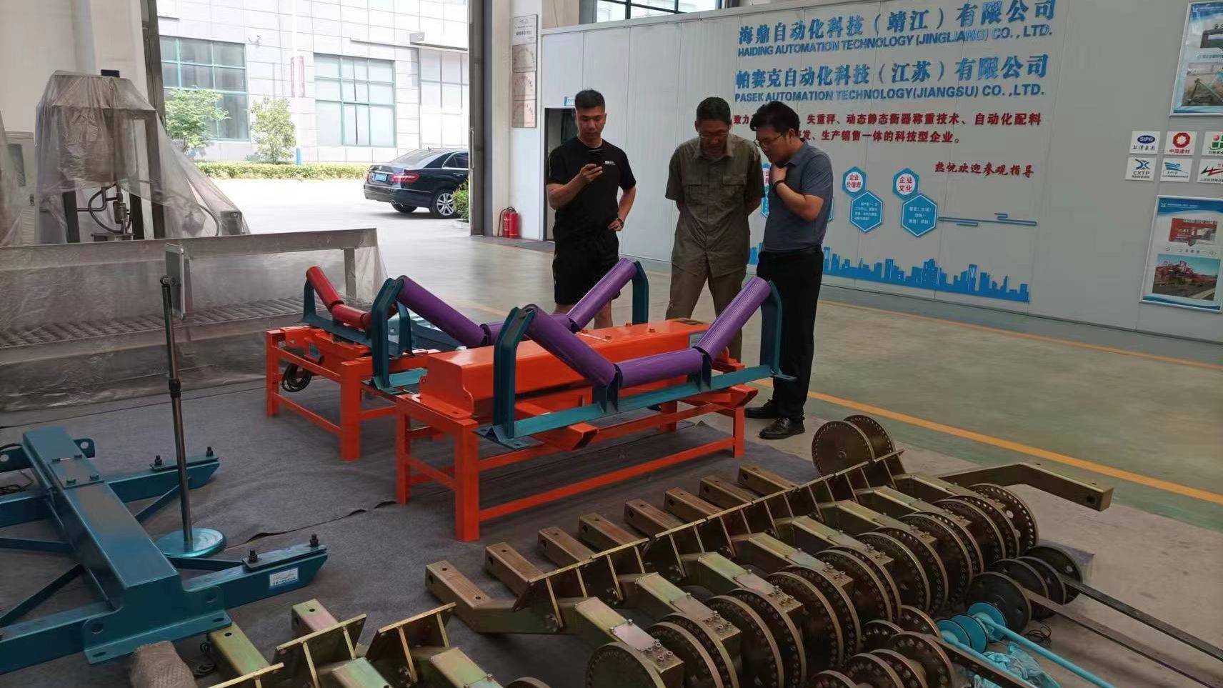 新疆天业集团一行参观海鼎自动化科技