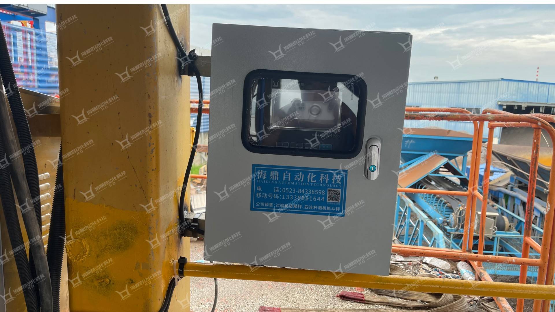 南通华孚港务安装海鼎自动化科技0.5级托辊式皮带秤