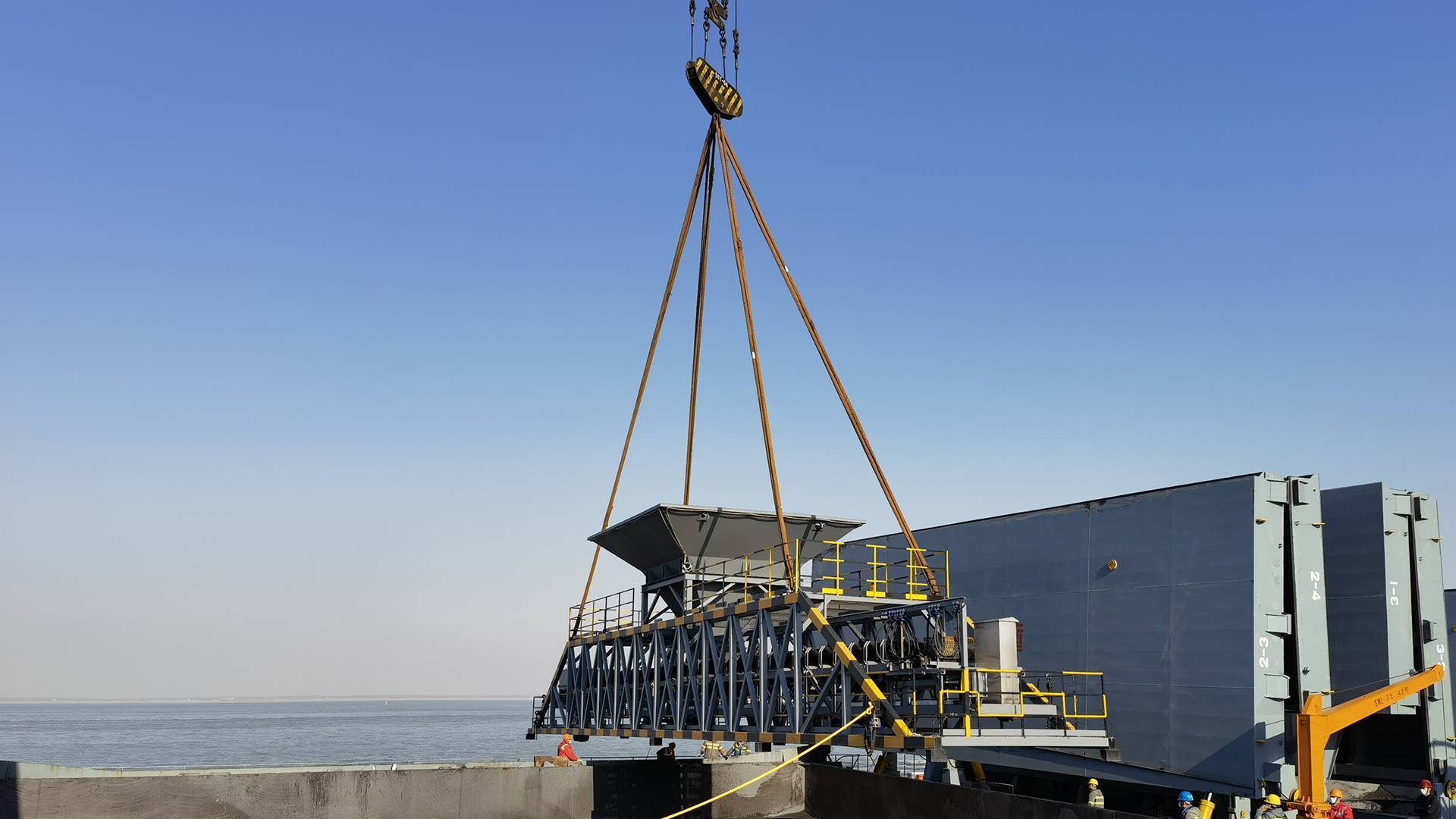 装船机电子皮带秤提升港口装卸精度与效率